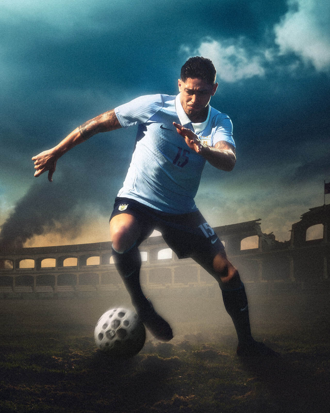 Camisa titular do Uruguai Copa 2026 Nike - Home kit