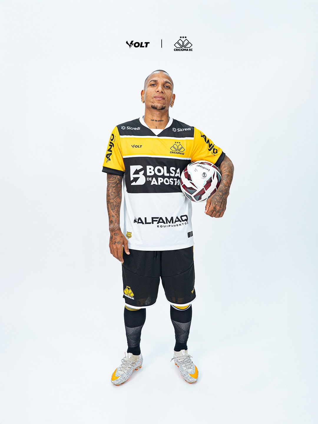 Camisa titular do Criciúma 2026 Volt