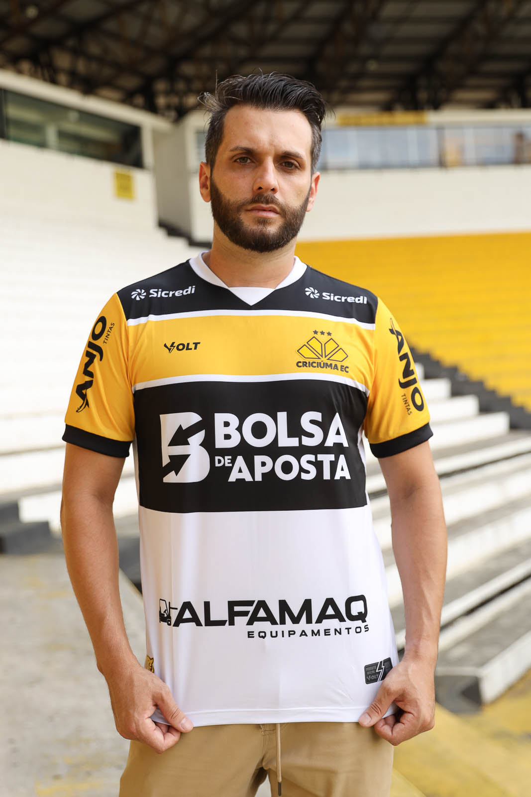 Camisa titular do Criciúma 2026 Volt