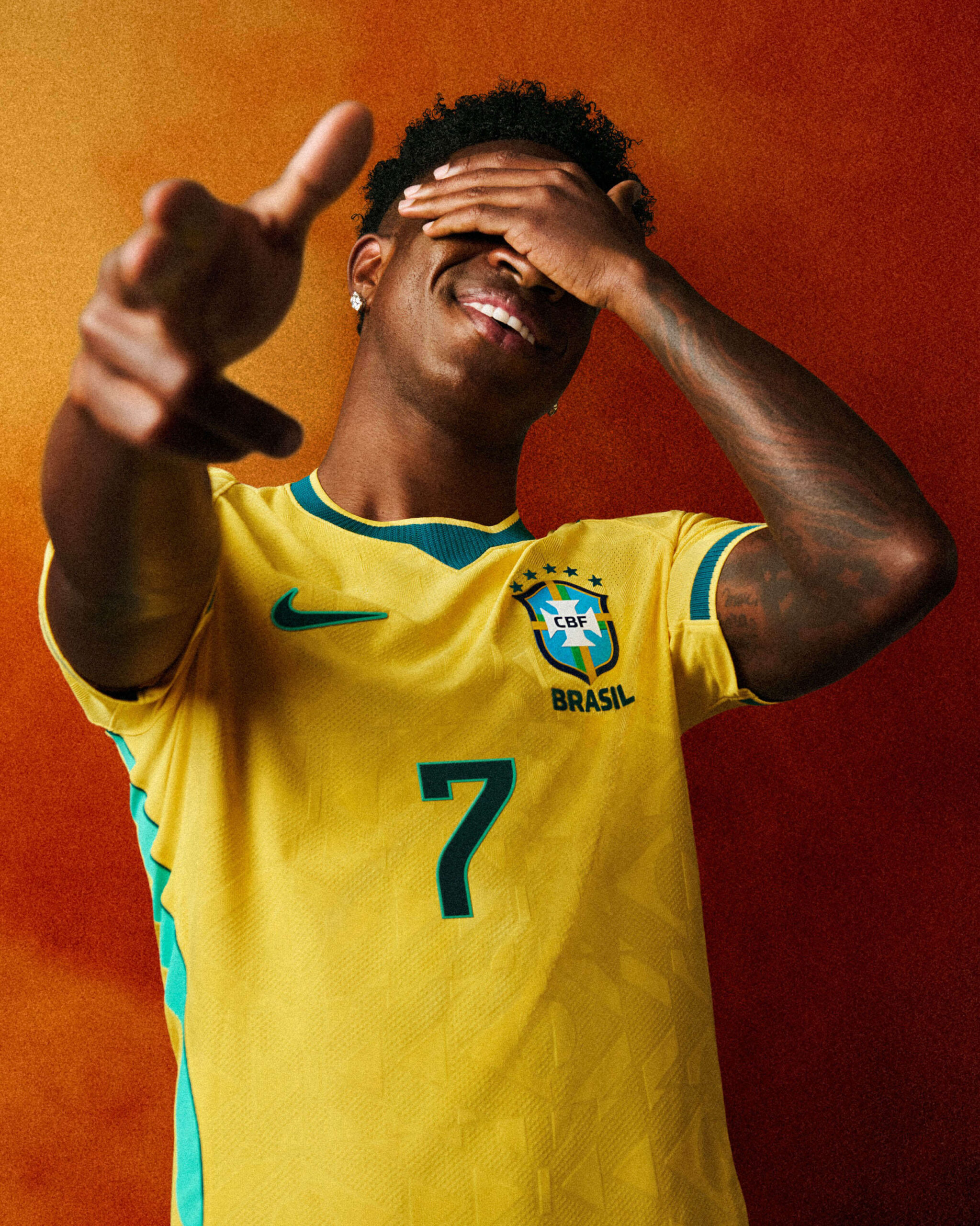 Camisa amarela do Brasil Copa 2026 Nike