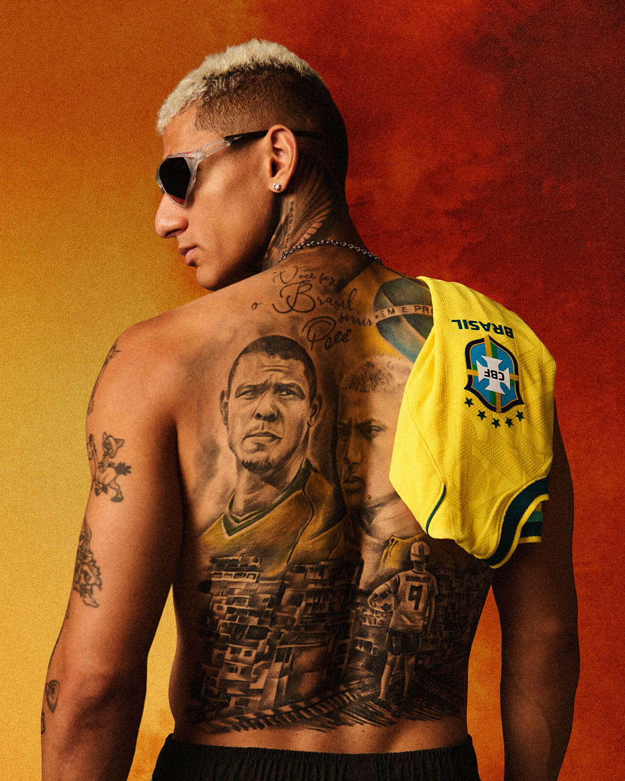 Camisa amarela do Brasil Copa 2026 Nike
