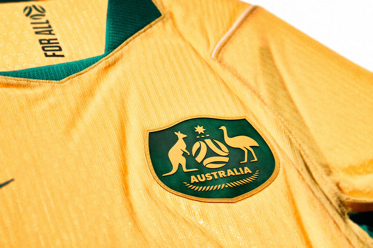 Camisa titular da Austrália Copa 2026 Nike - Home kit