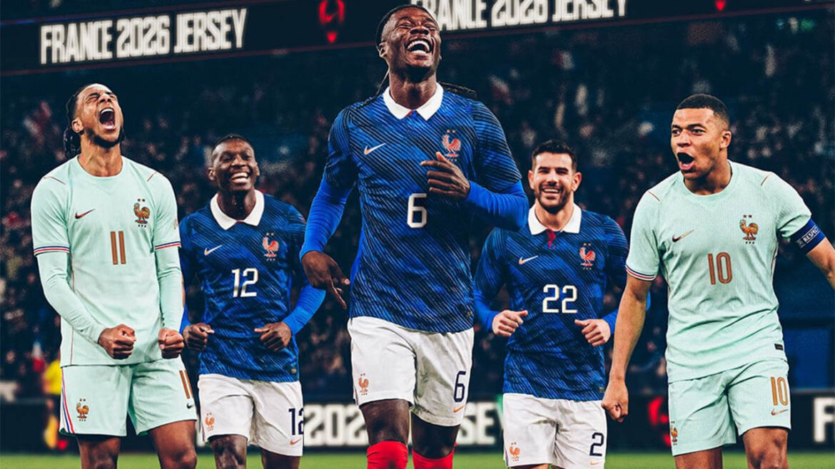 Camisas da França Copa 2026 Nike
