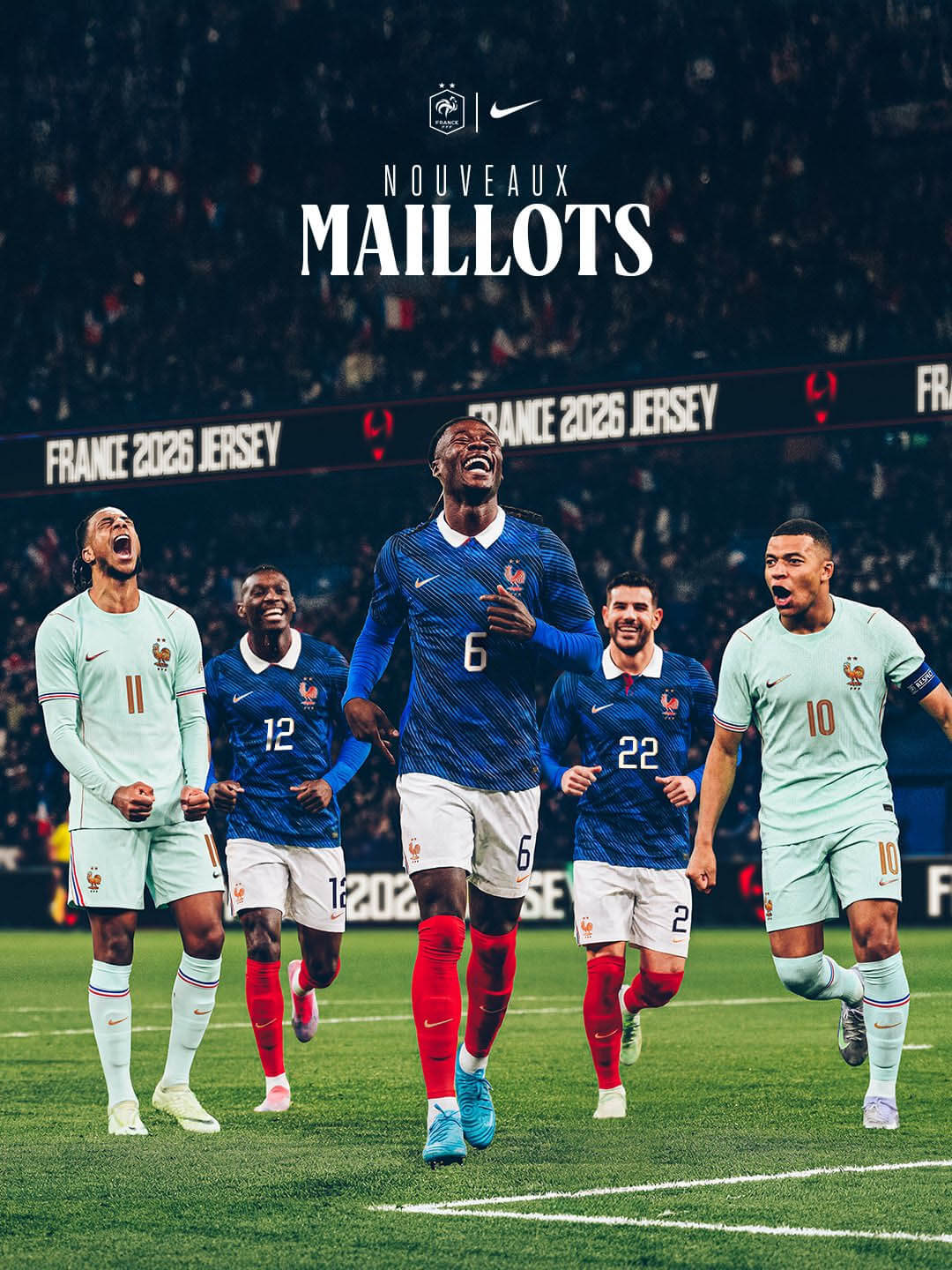 Camisas da França Copa 2026 Nike