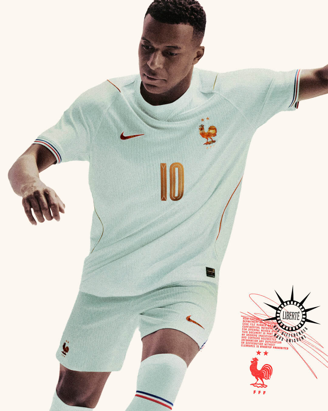 Camisa reserva da França Copa 2026 Nike - Away kit