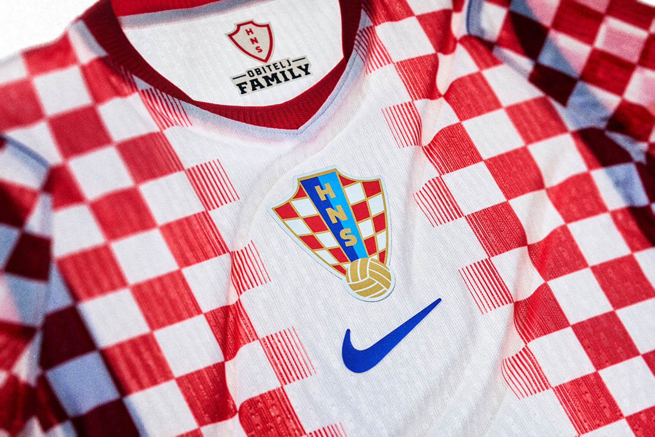 Camisa titular da Croácia Copa 2026 Nike - Home kit