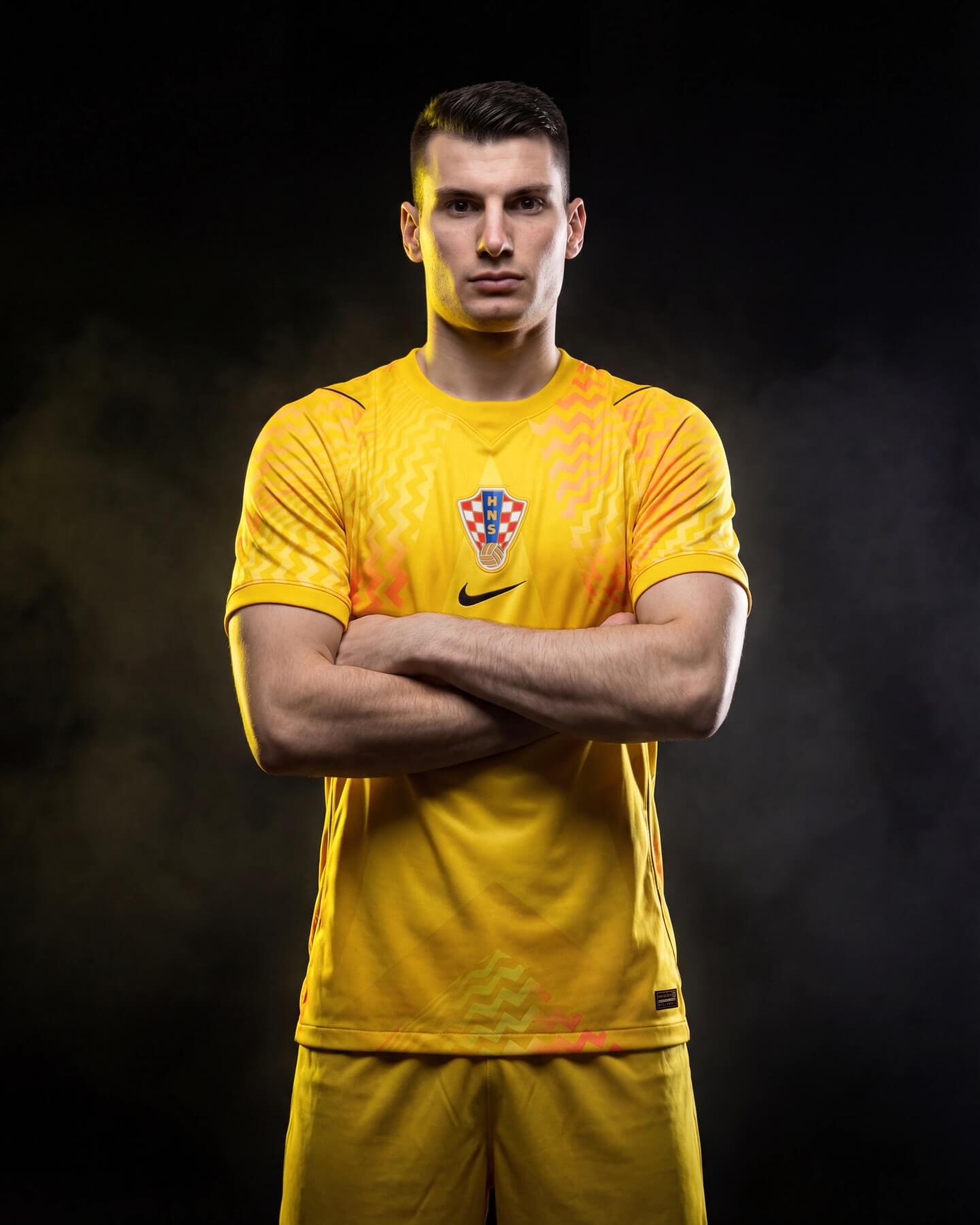 Camisa de goleiro da Croácia Copa 2026 Nike - GK kit
