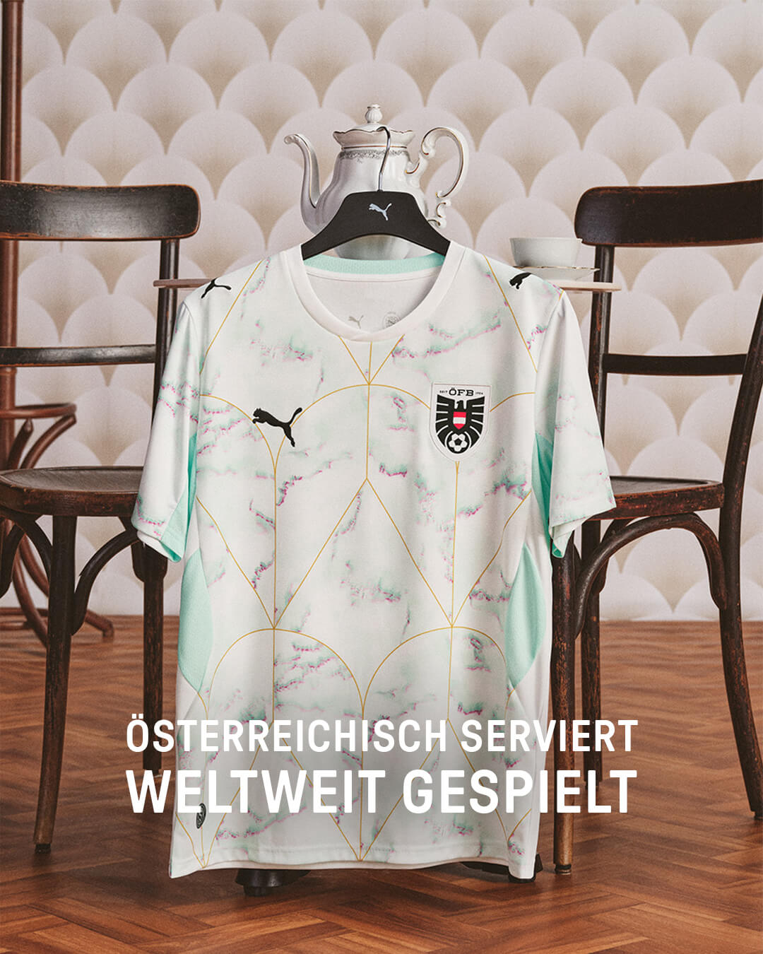 Camisa reserva da Áustria Copa 2026 PUMA