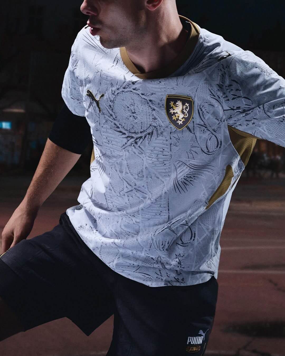 Camisa reserva da República Tcheca 2026-2027 PUMA