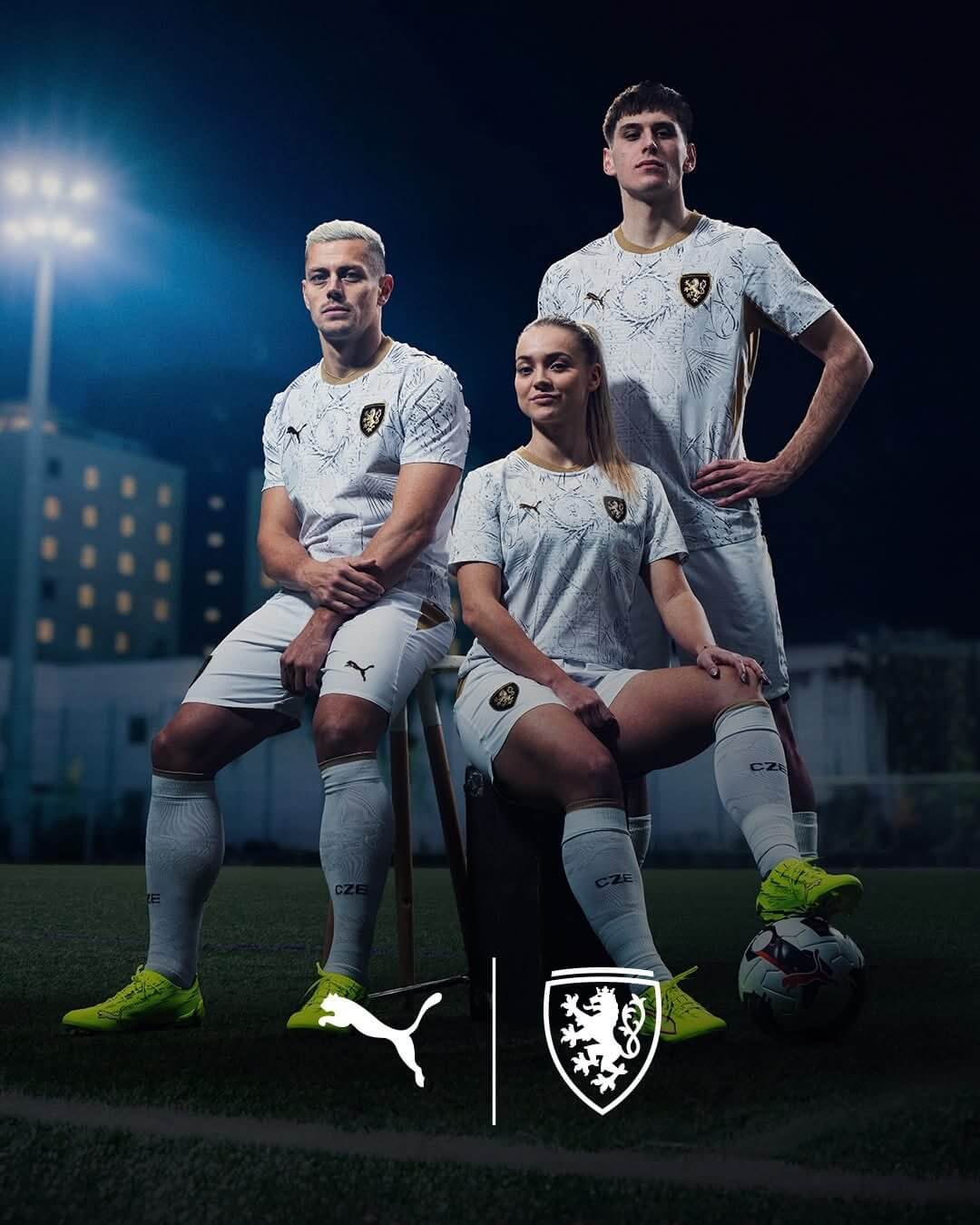 Camisa reserva da República Tcheca 2026-2027 PUMA