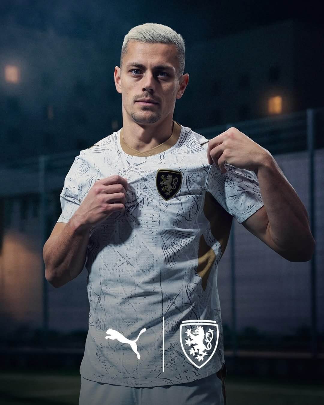 Camisa reserva da República Tcheca 2026-2027 PUMA