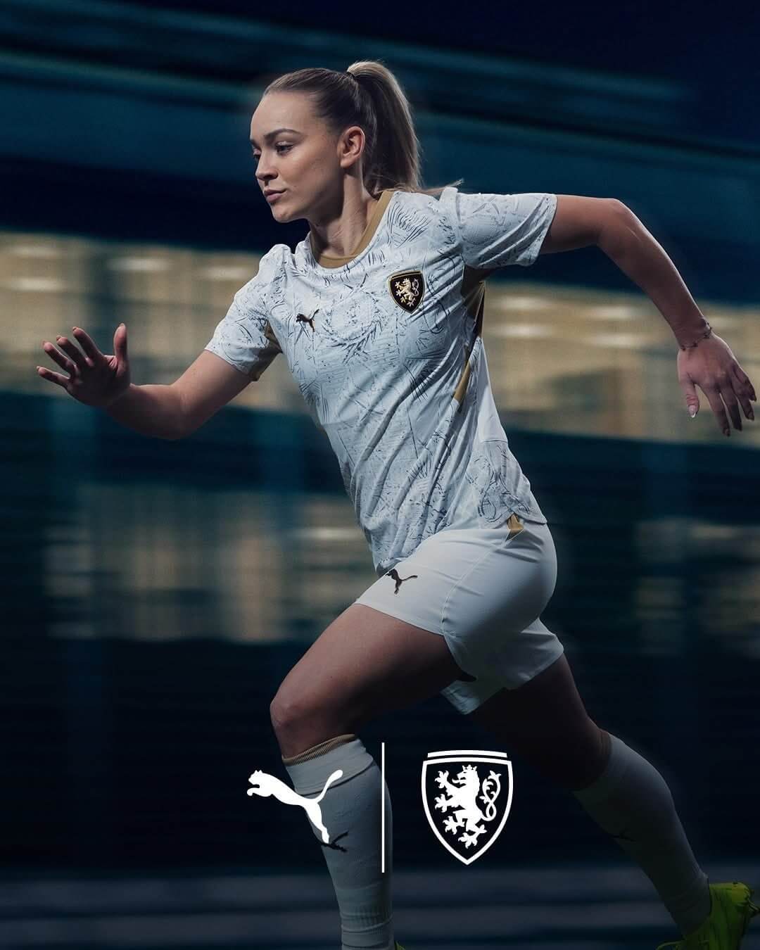 Camisa reserva da República Tcheca 2026-2027 PUMA