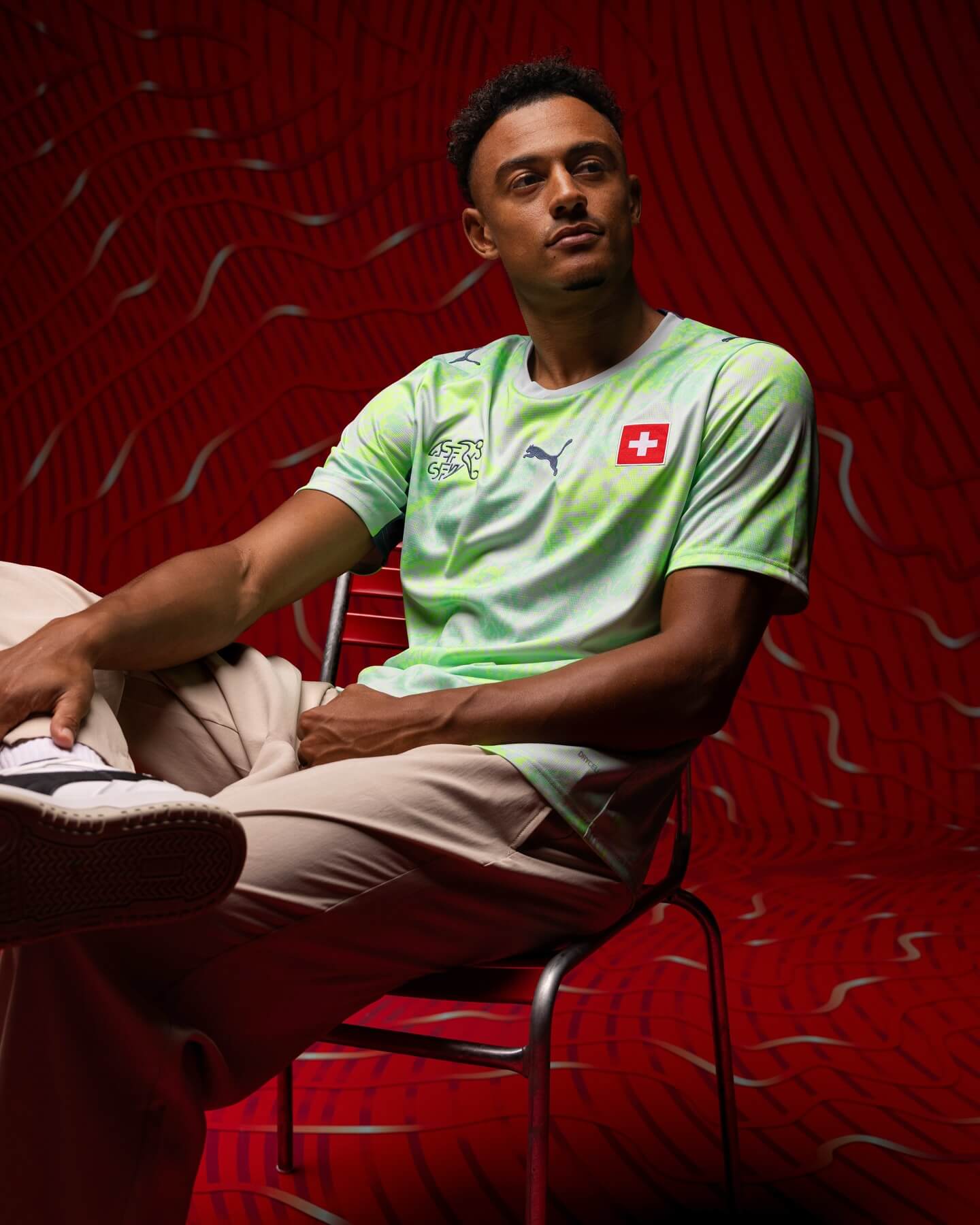 Camisa reserva da Suíça Copa 2026 PUMA