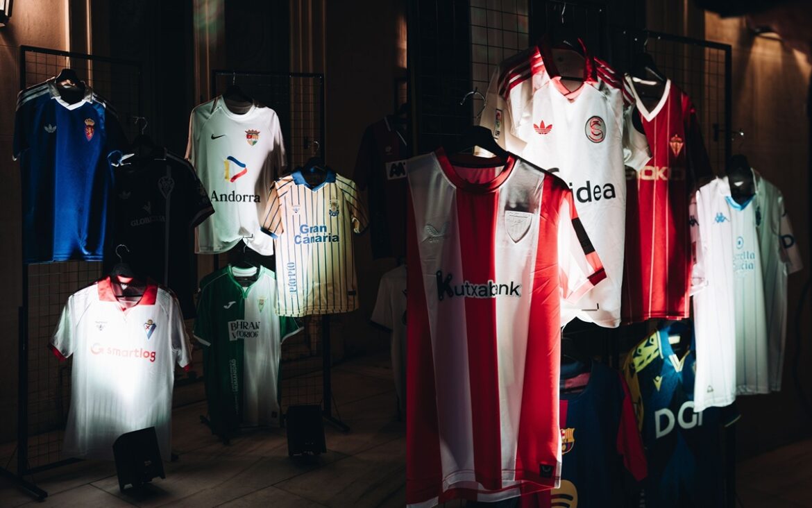 Uniformes para a rodada retrô da LALIGA são apresentados