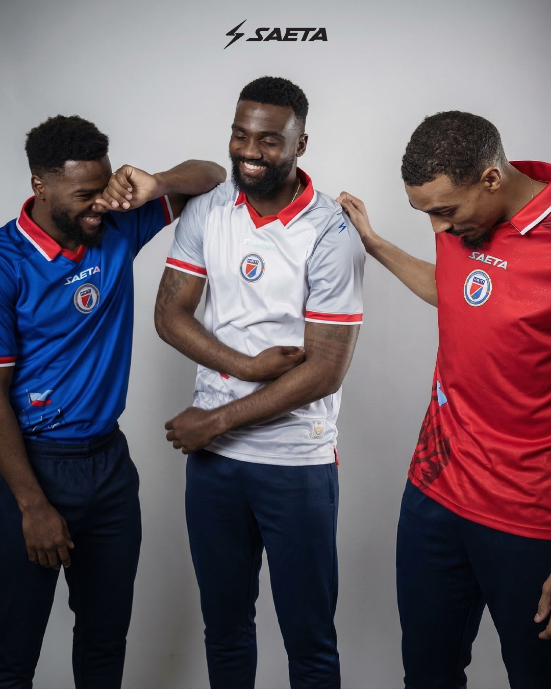 Saeta lança camisas do Haiti para a Copa do Mundo 2026