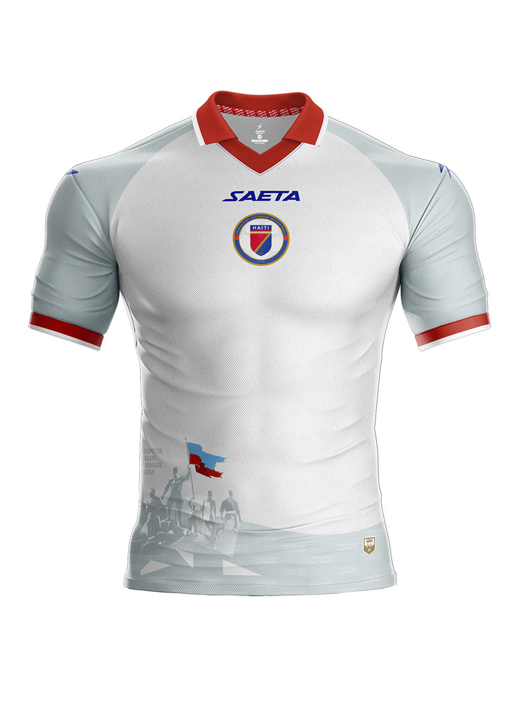 Saeta lança camisas do Haiti para a Copa do Mundo 2026