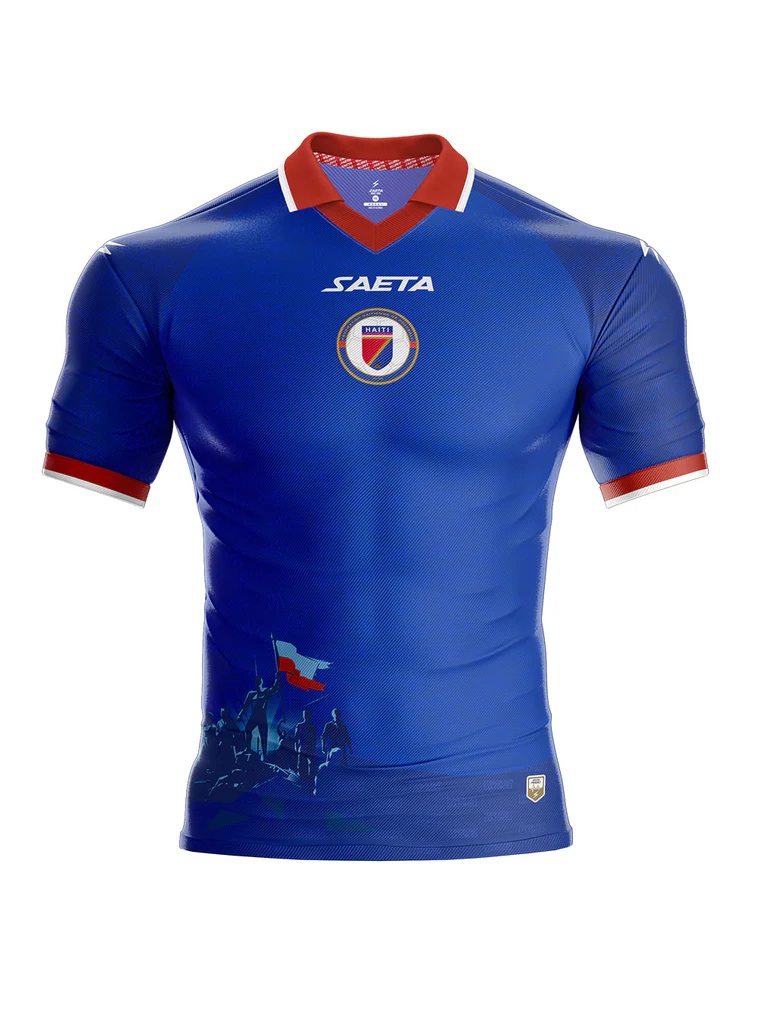 Saeta lança camisas do Haiti para a Copa do Mundo 2026