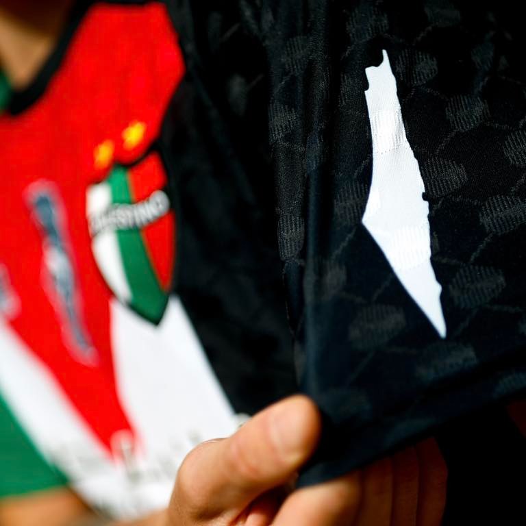 camisa palestino dia da terra palestina 2026 capelli sport