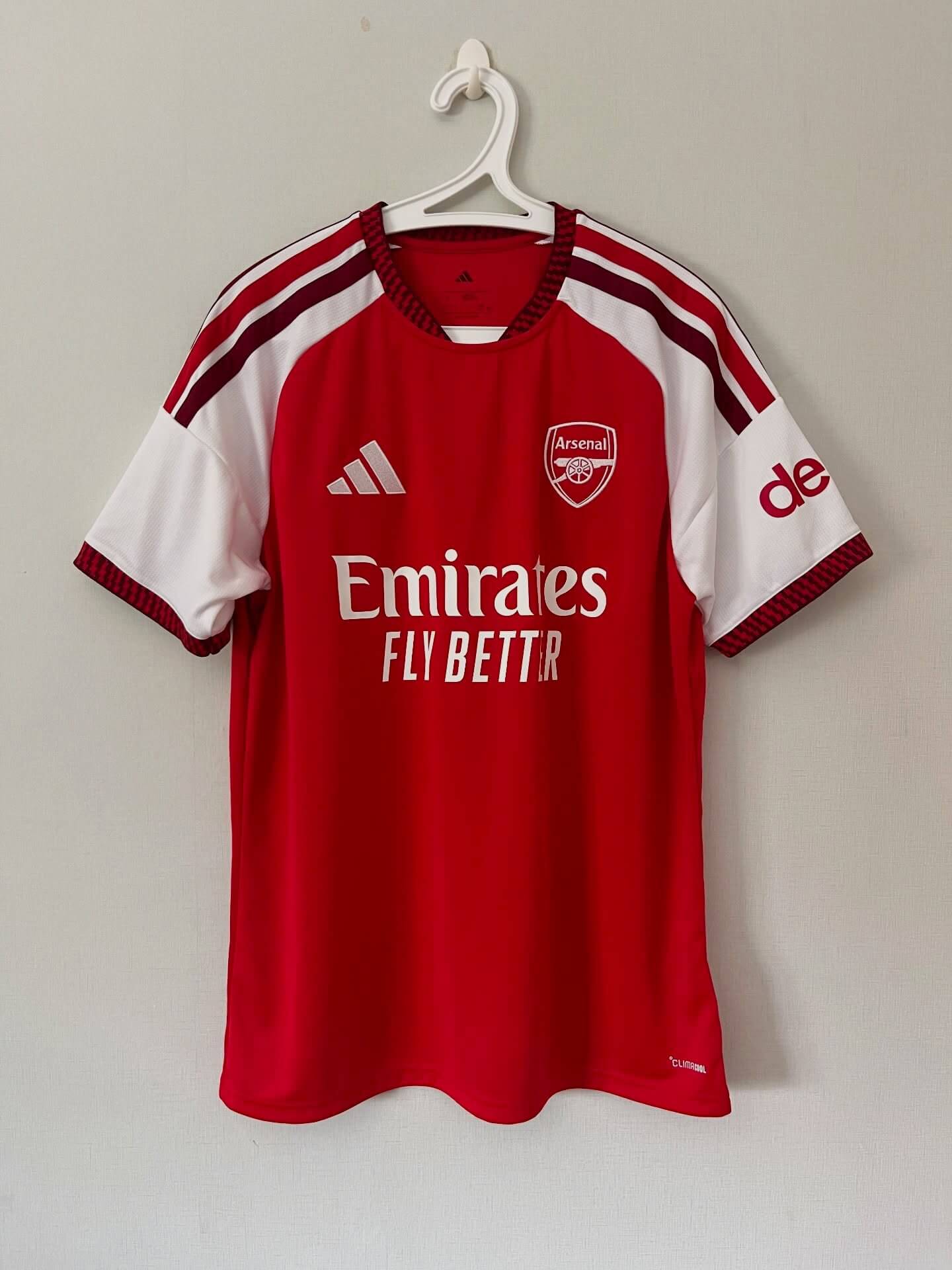 camisa titular arsenal 2026-2027 adidas