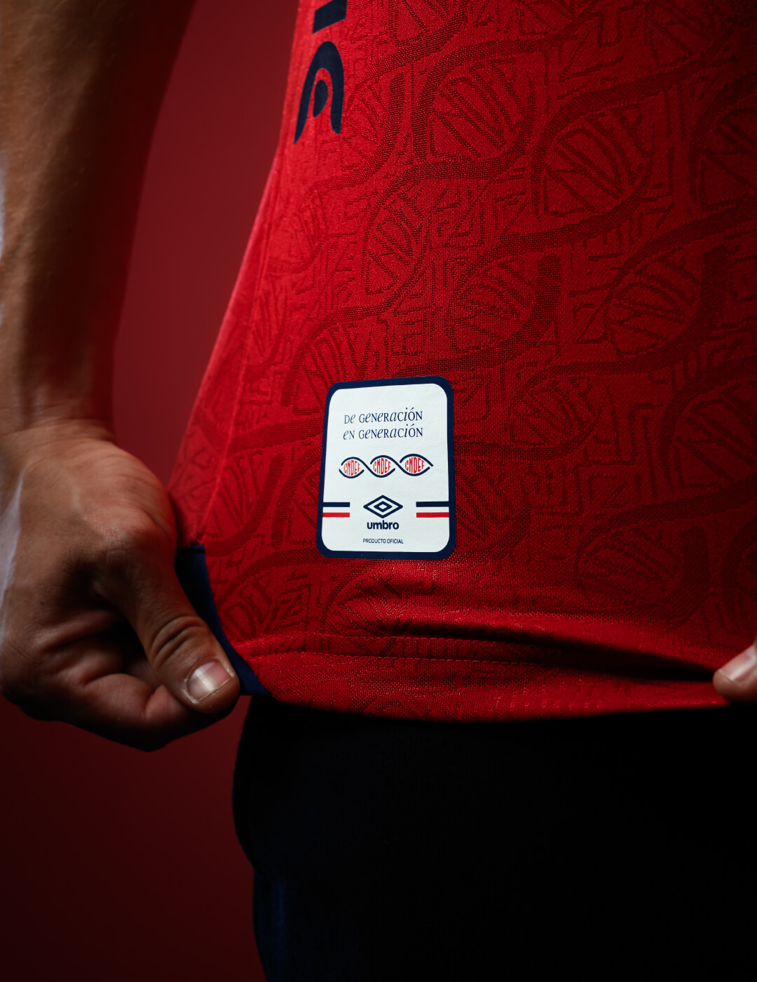 Camisa reserva vermelha do Nacional 2026-2027 Umbro