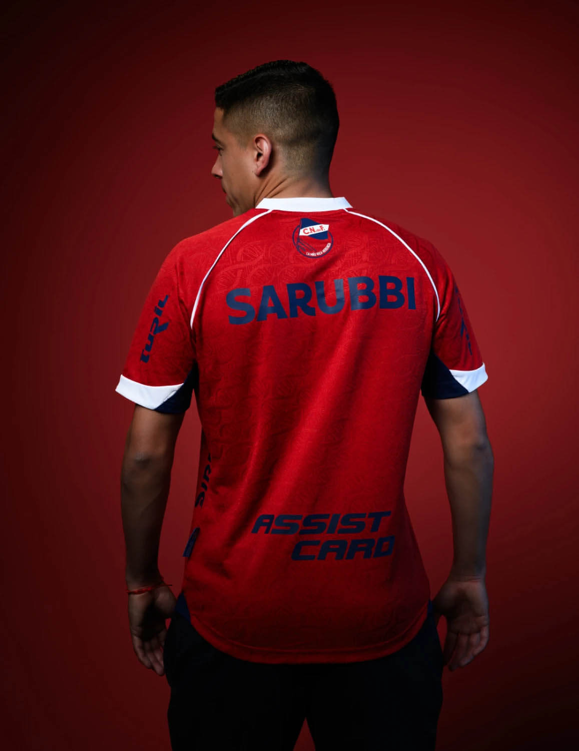 Camisa reserva vermelha do Nacional 2026-2027 Umbro