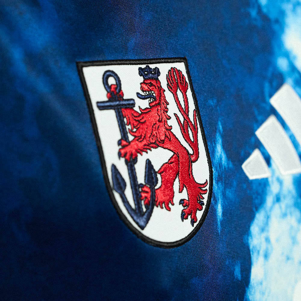 Fortuna Dusseldorf camisa Rio Reno 2026 adidas