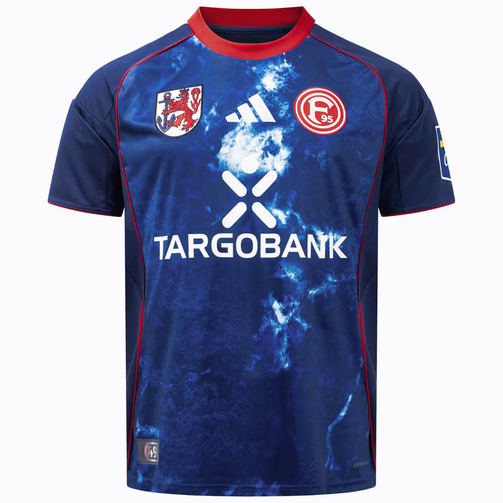 Fortuna Dusseldorf camisa Rio Reno 2026 adidas