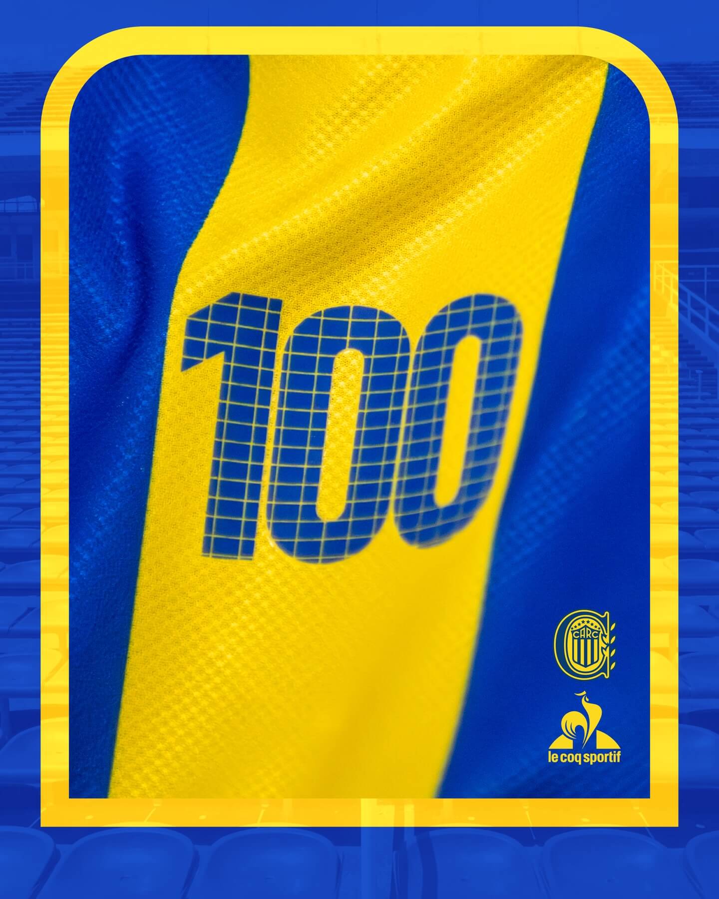 Camisa titular rosario central 2026 le coq sportif