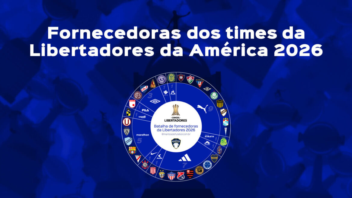 fornecedoras libertadores 2026
