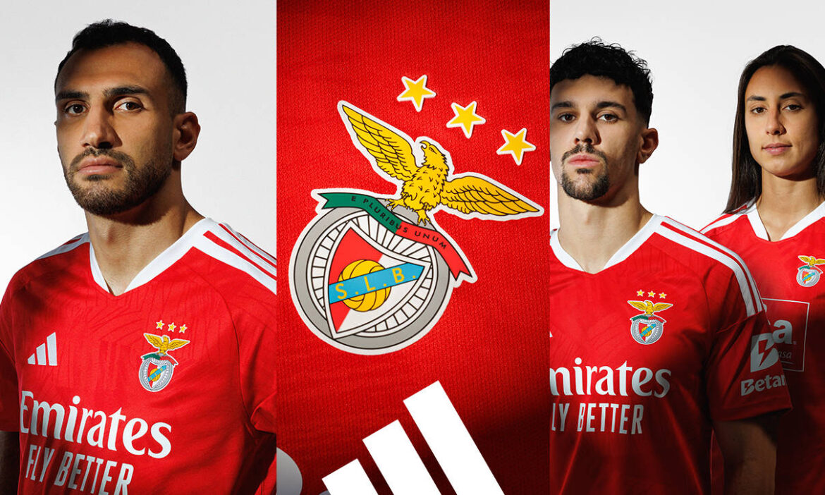 Camisa titular do Benfica 2026-2027 adidas