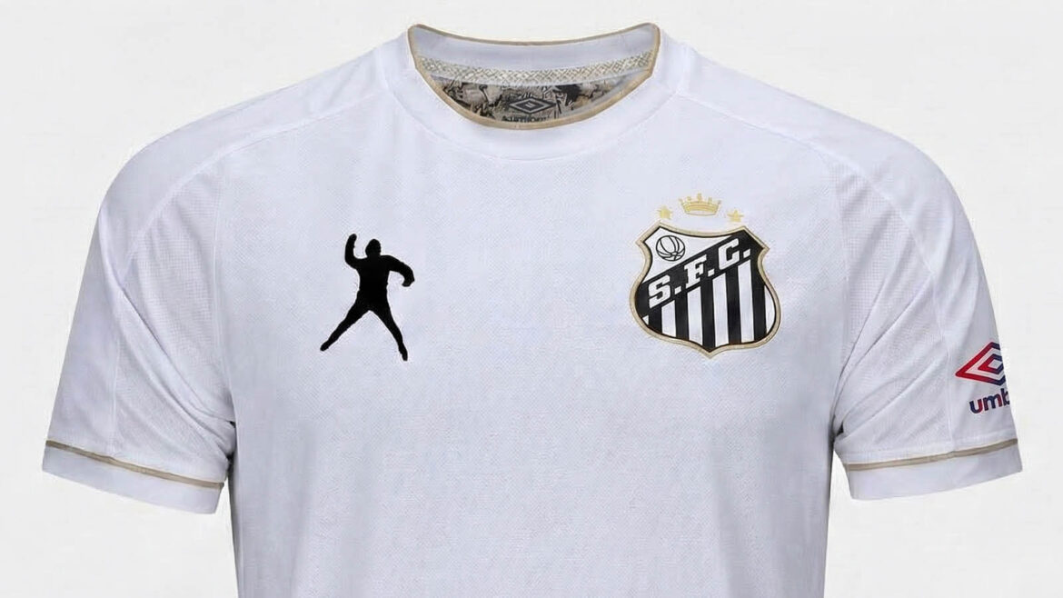 Camisa Santos Marca Pelé