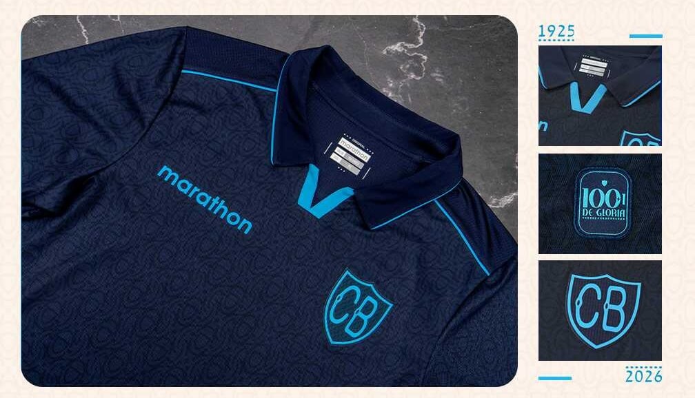 Camisa 101 anos bolívar 2026 marathon