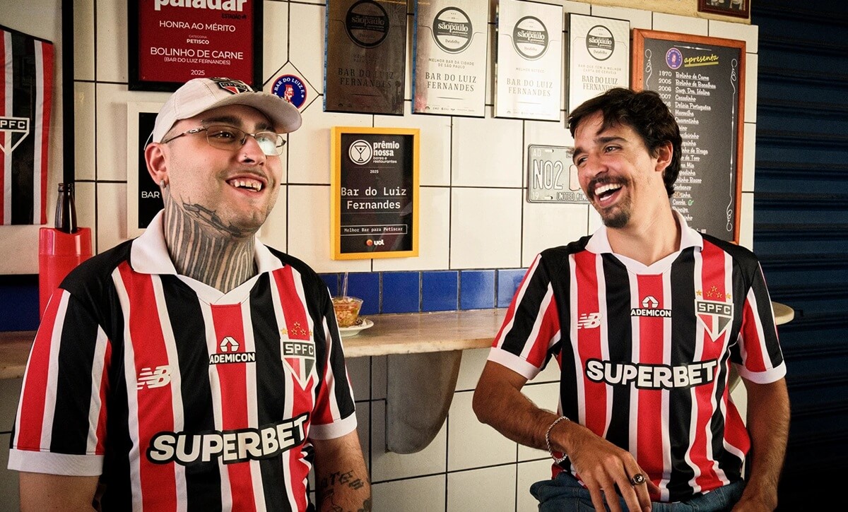 camisa reserva do São Paulo 2026-2027 New Balance