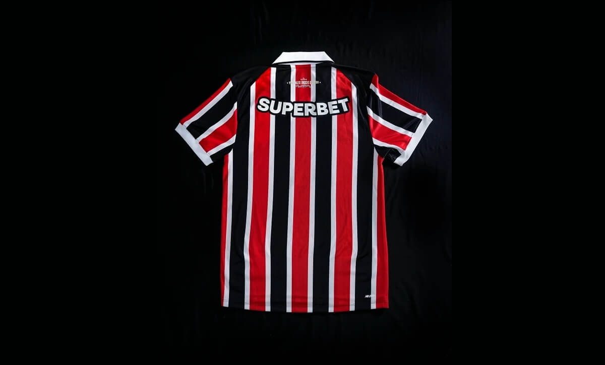 camisa reserva do São Paulo 2026-2027 New Balance