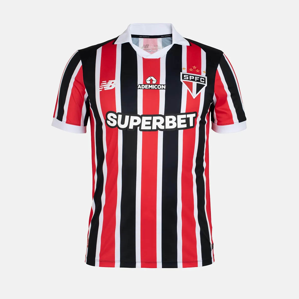 Camisa listrada do São Paulo FC 2026-2027 New Balance kit