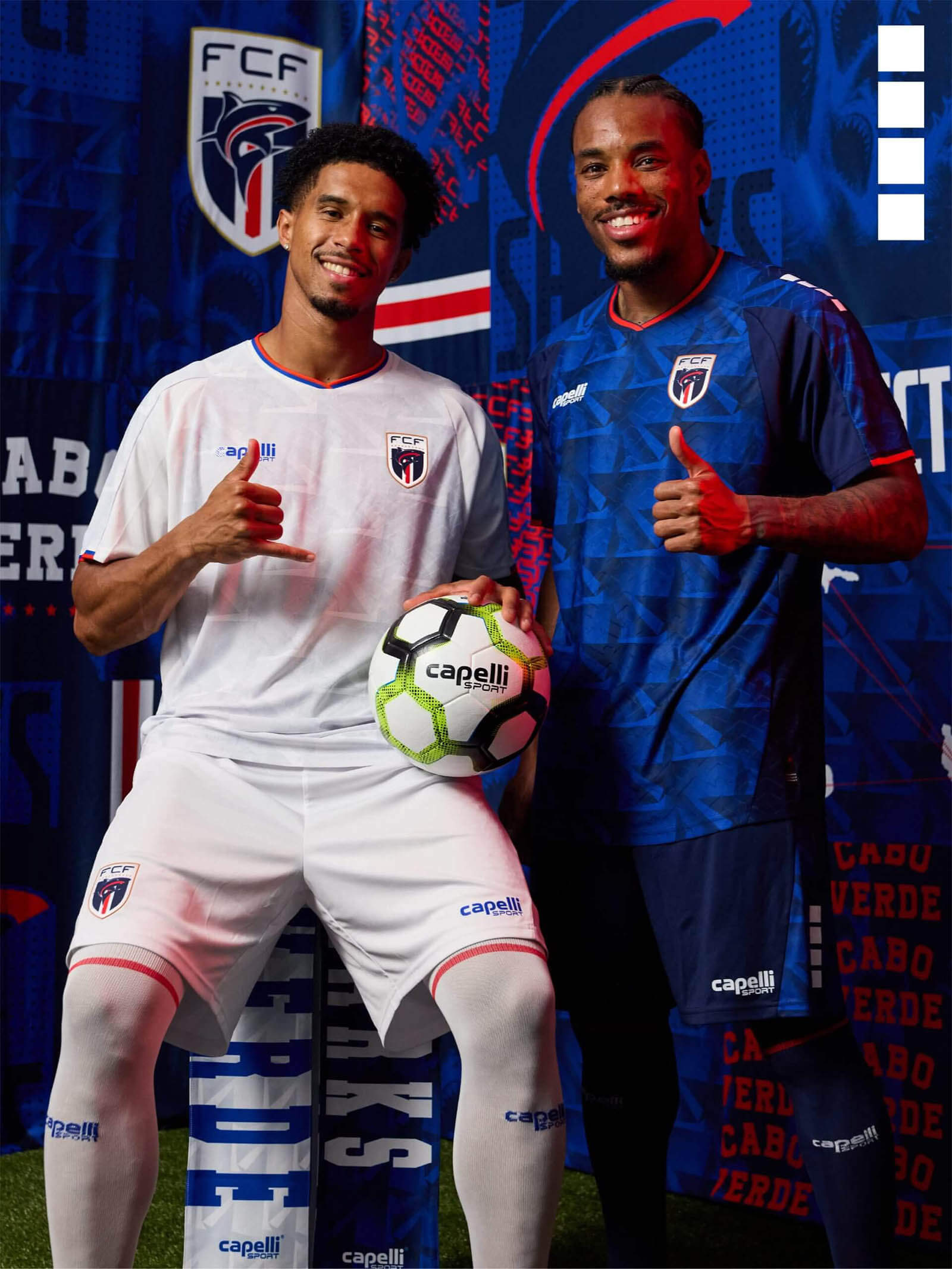 Camisas de Cabo Verde 2026 Capelli Sport