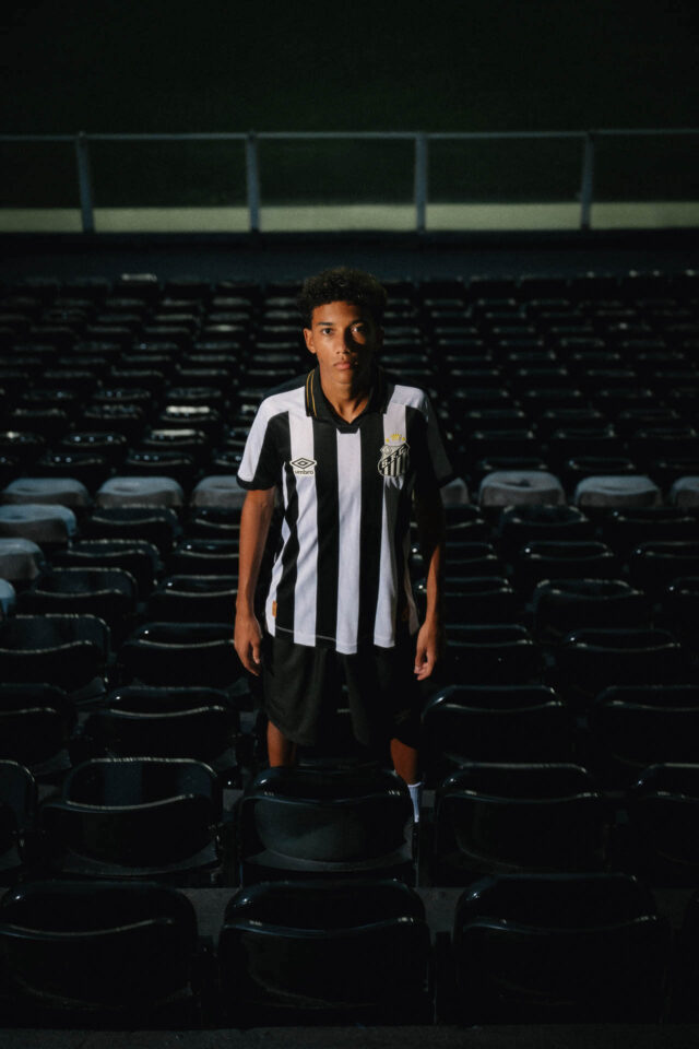 Camisa listrada do Santos FC 2026 Umbro