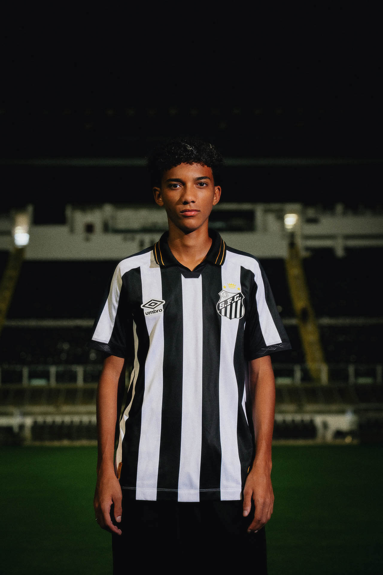 Camisa listrada do Santos FC 2026 Umbro