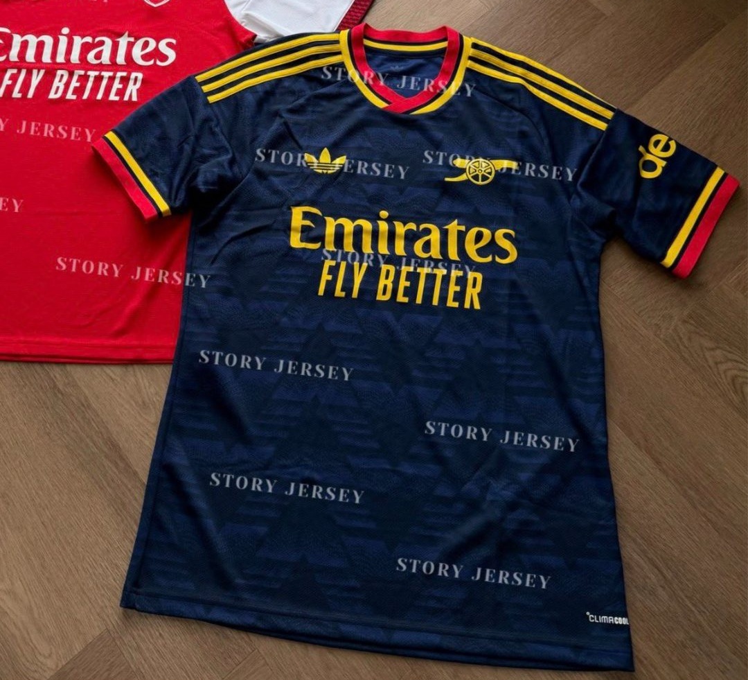 camisa reserva do arsenal 2026-2027 adidas
