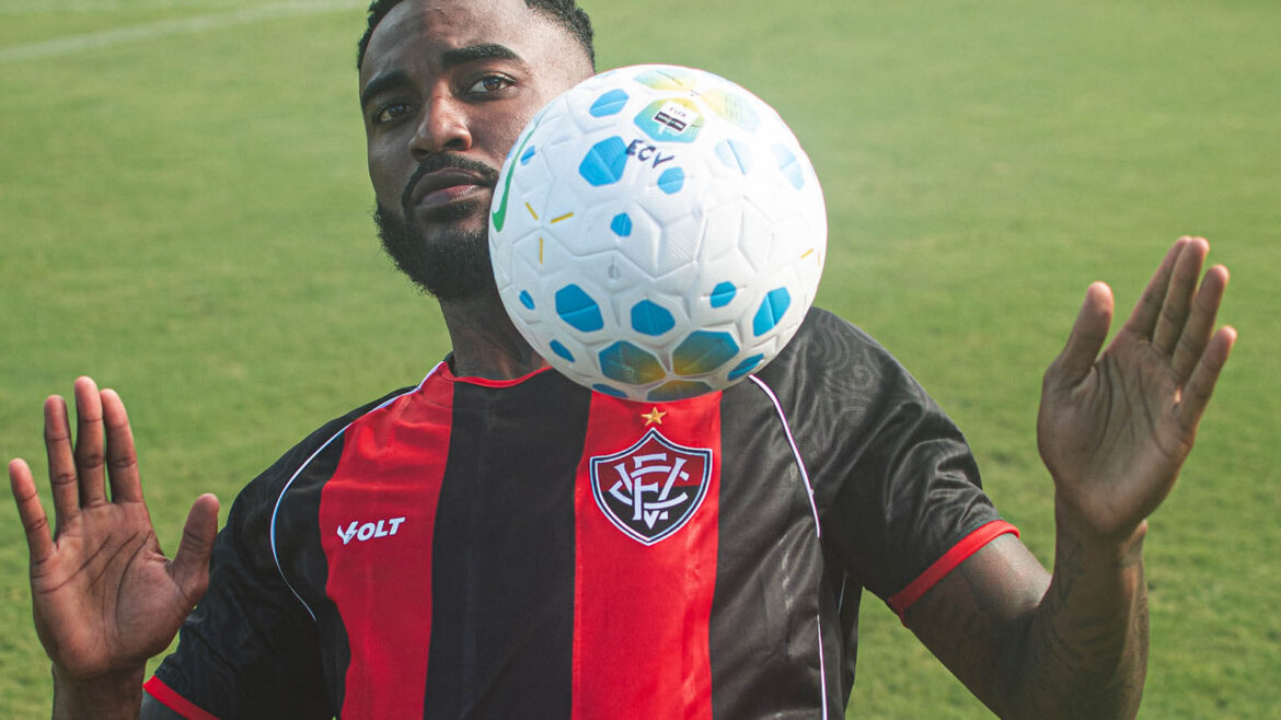 Camisa titular do Vitória 2026 Volt