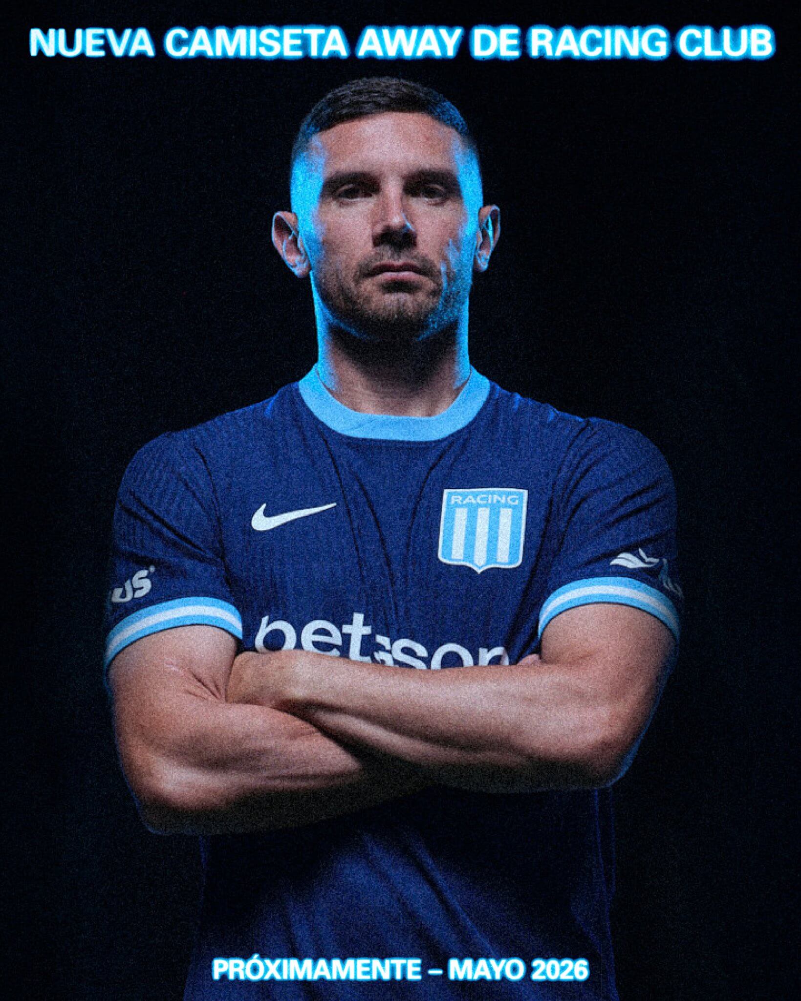 Camisa reserva do Racing Club 2026-2027 Nike