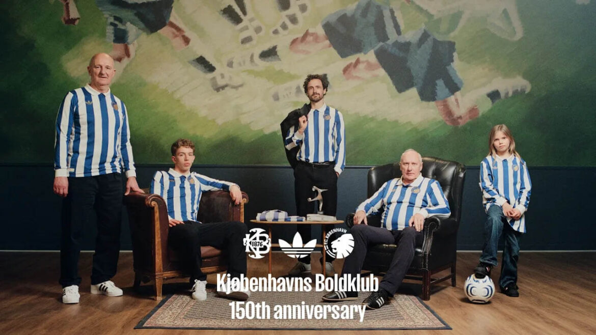 FC Copenhagen e adidas lançam camisa pelos 150 anos do KB