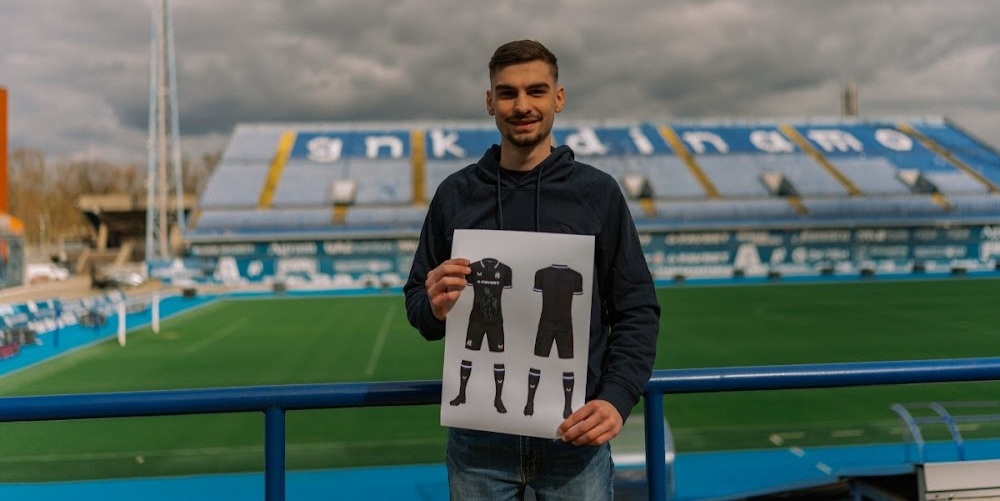 Quarta camisa do Dinamo Zagreb 2026 Castore