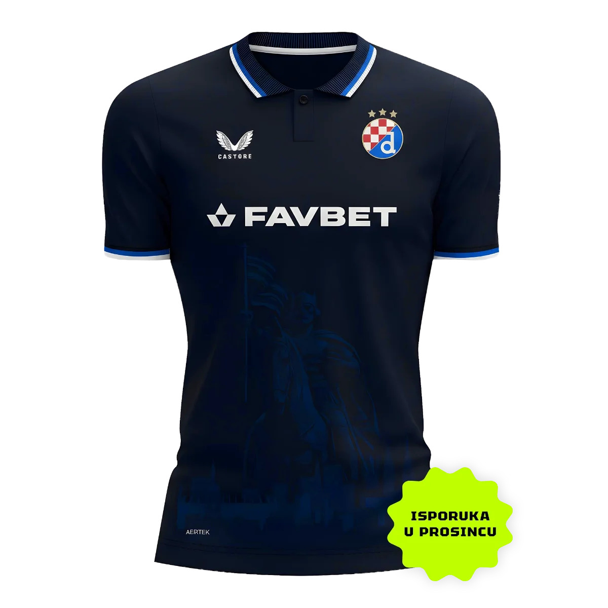 Quarta camisa do Dinamo Zagreb 2026 Castore