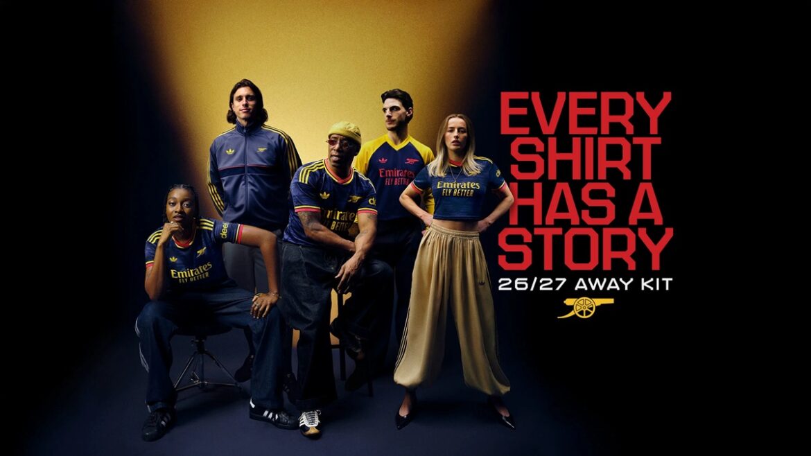 Camisa reserva do Arsenal 2026-2027 adidas