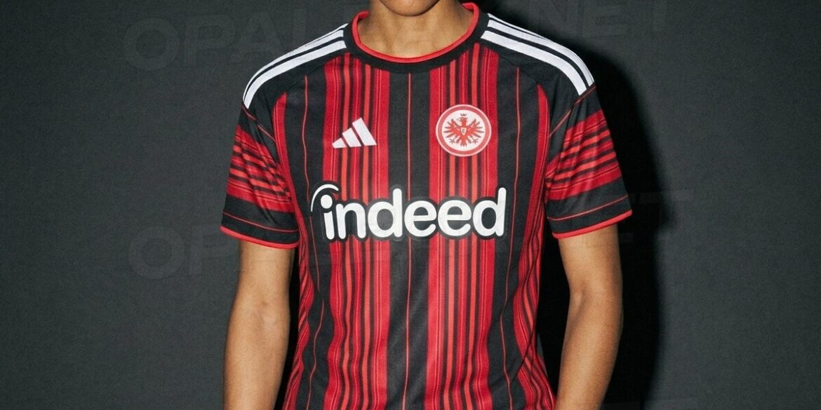 camisa titular eintracht frankfurt 2026-2027 adidas