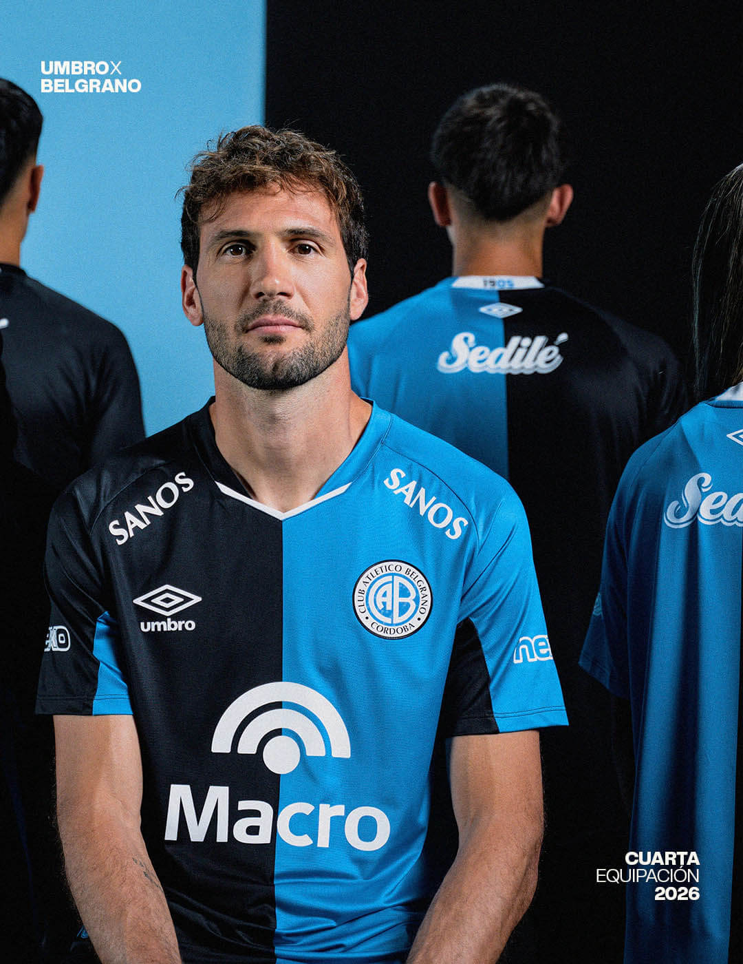 Quarta camisa do Belgrano 2026 Umbro