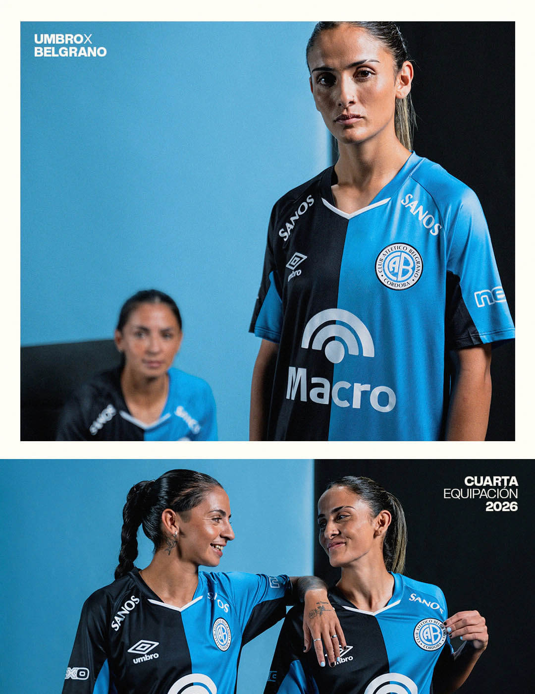 Quarta camisa do Belgrano 2026 Umbro