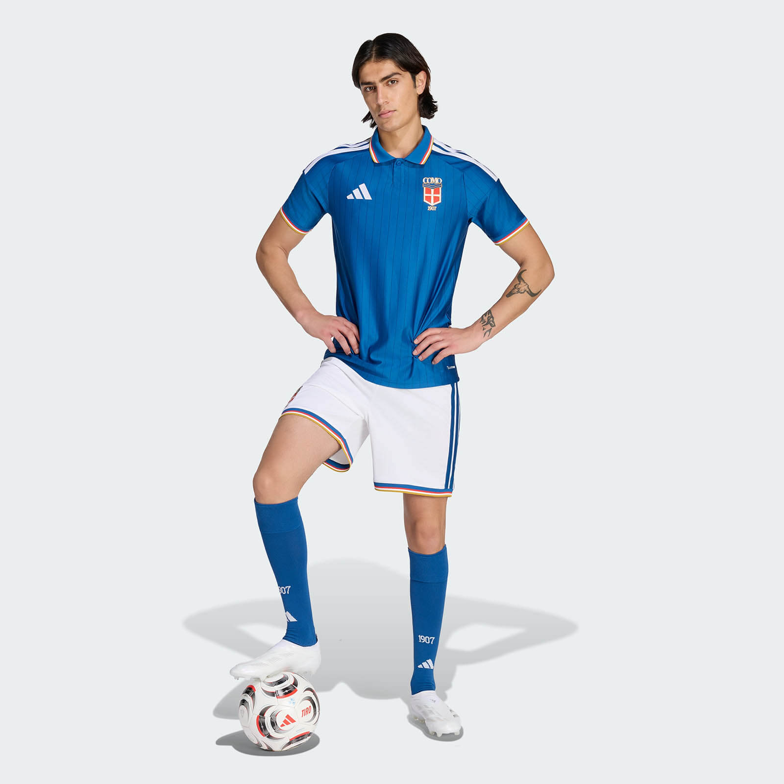 Camisa titular do Como 1907 2026-2027 adidas