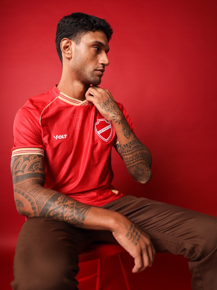 camisa titular vila nova 2026 volt